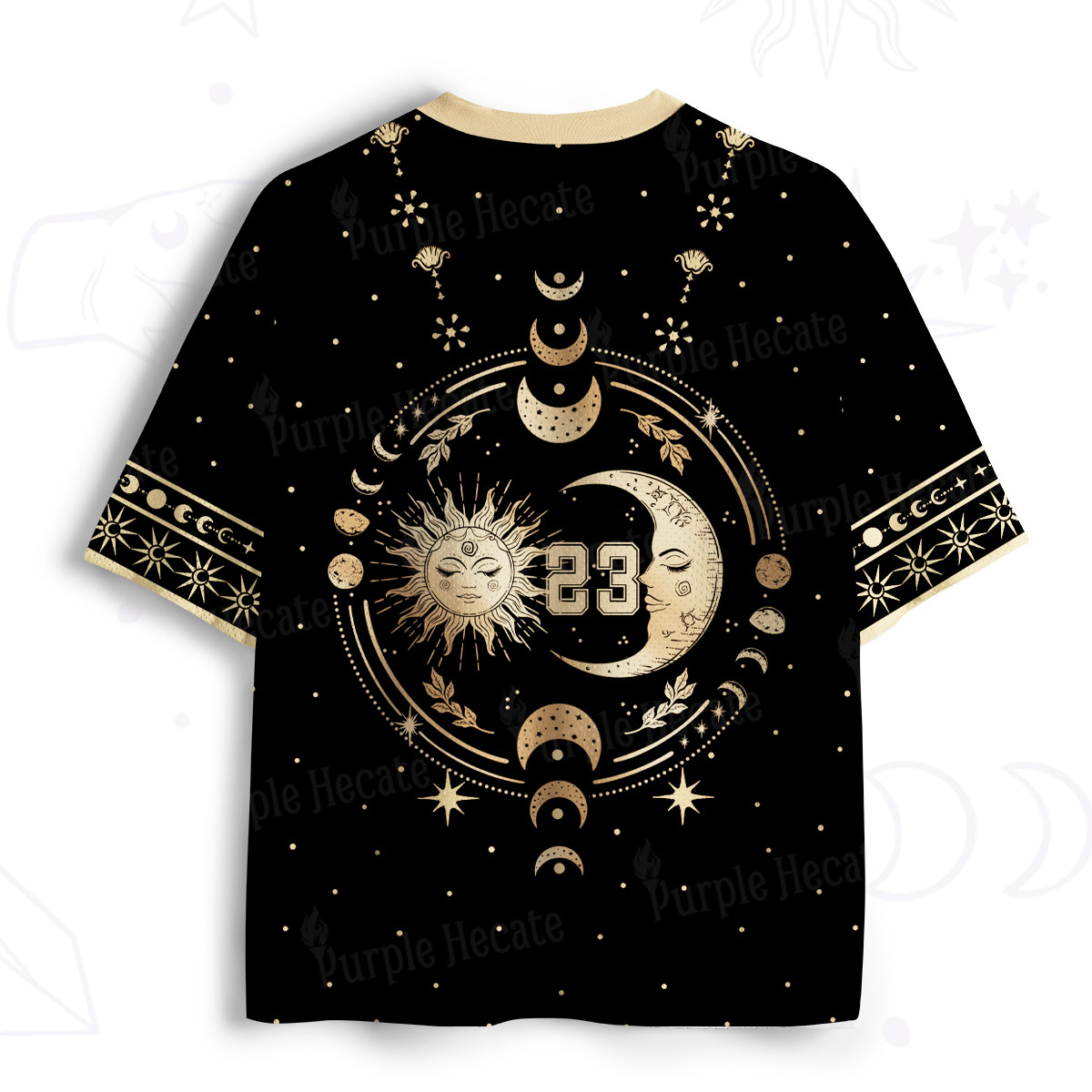 Purplehecate Celestial Sun and Moon Mesh Jersey