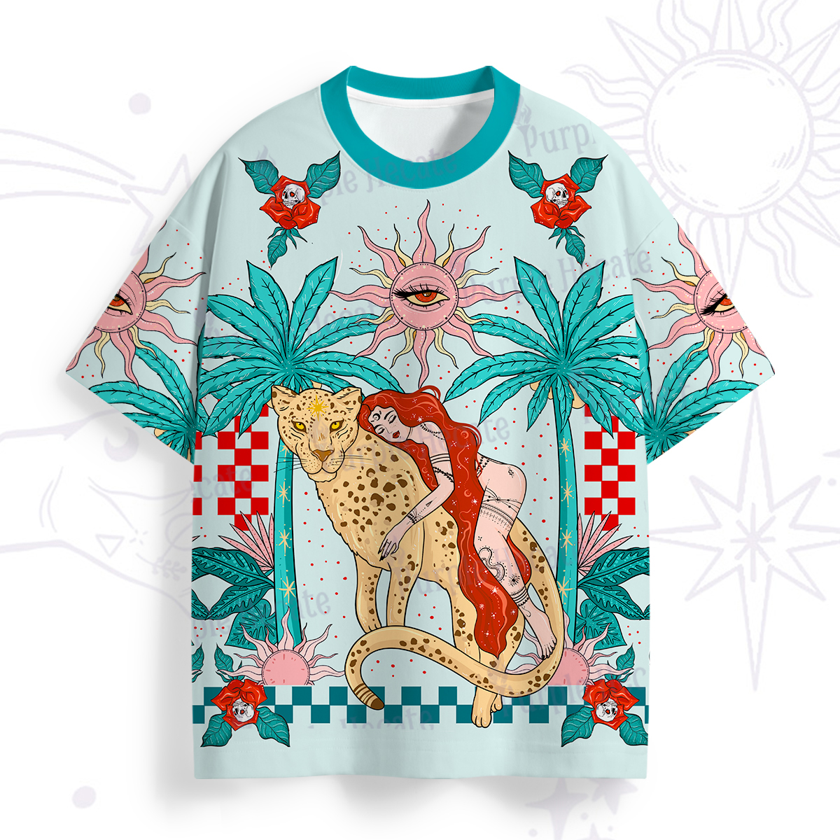 Purplehecate In My Delulu Era All Over Print T-Shirt