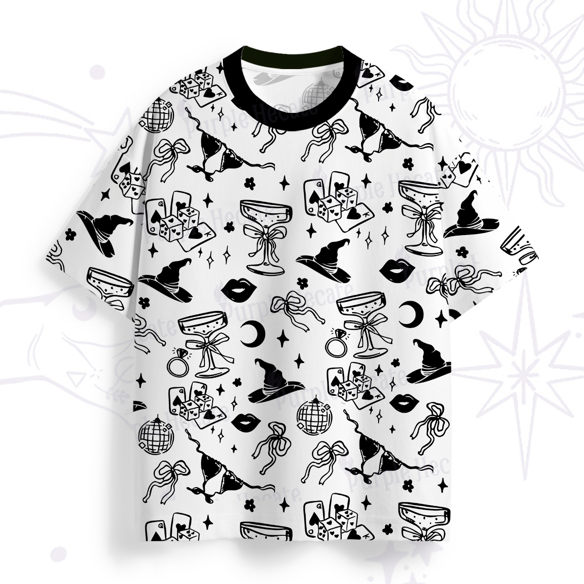 Purplehecate Witch’s Night Out All Over Print T-Shirt