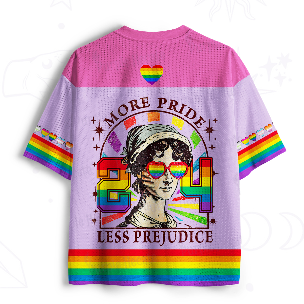 Purplehecate More Pride Less Prejudice Mesh Jersey