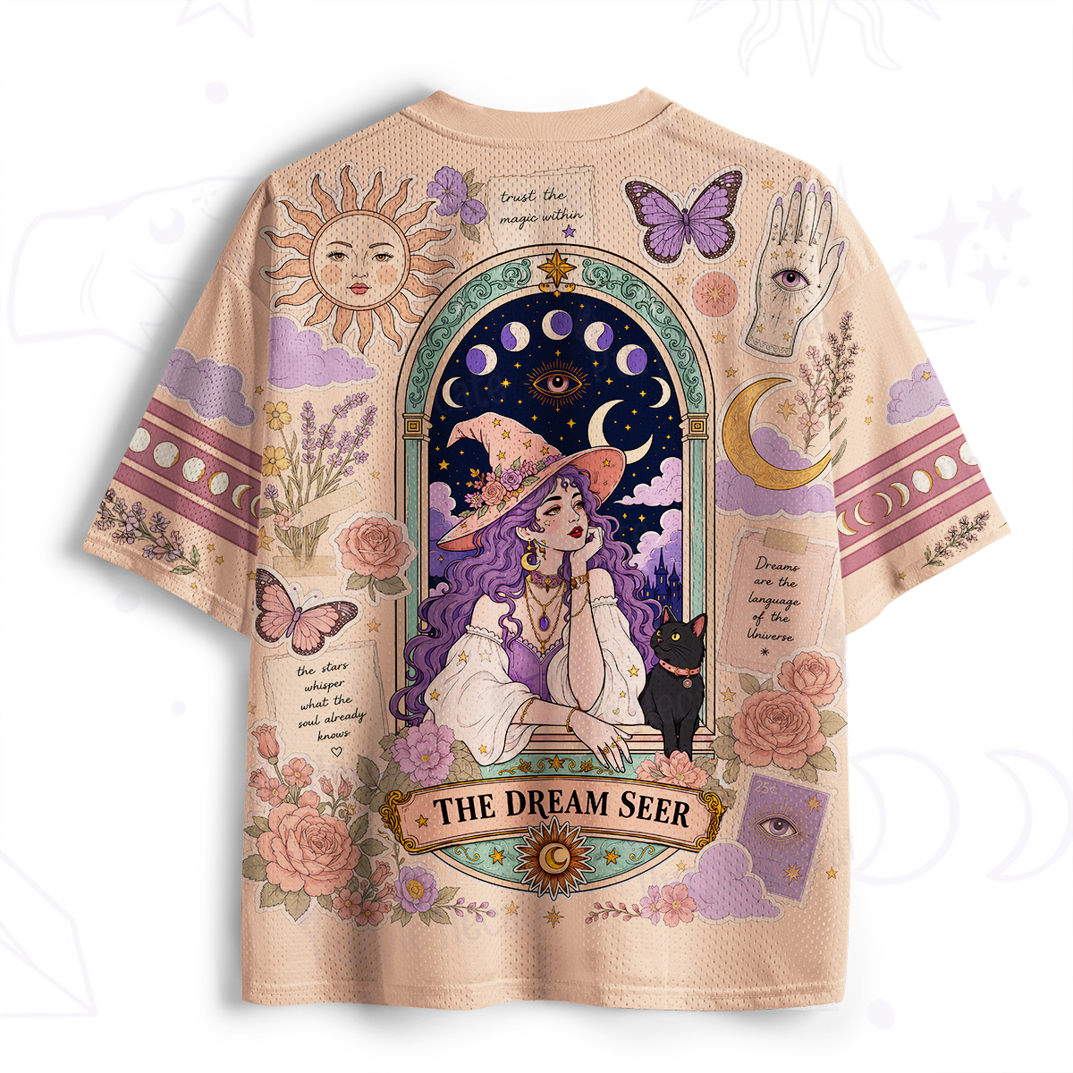 Purplehecate The Dream Seer Witch Mesh Jersey
