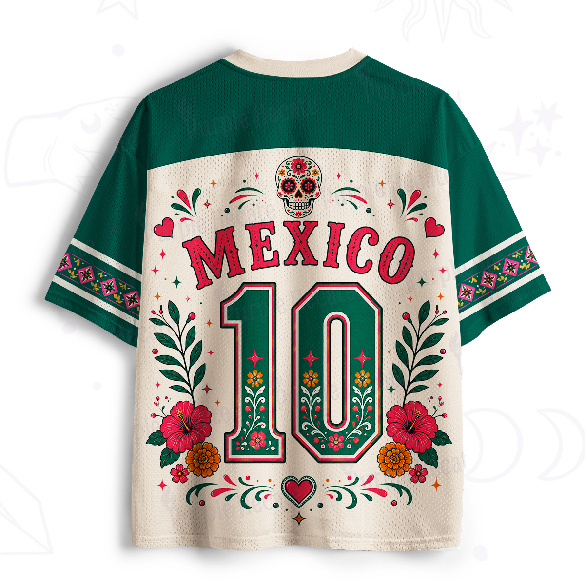 Purplehecate Mexico Day of the Dead Soccer Mesh Jersey