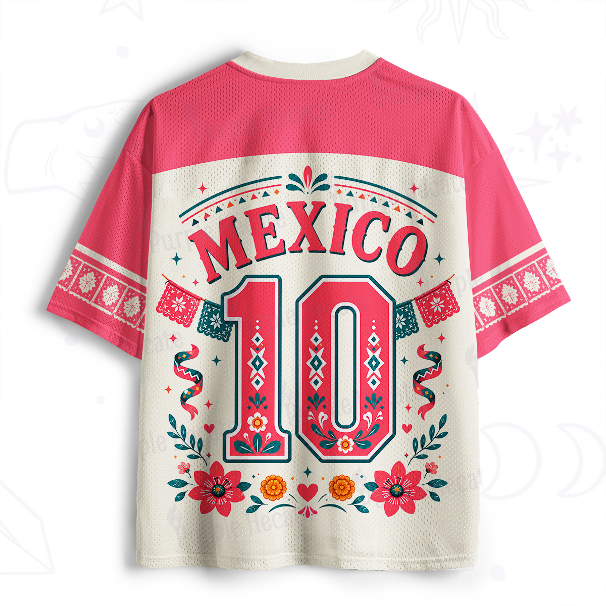 Purplehecate Mexico Chihuahua Soccer Mesh Jersey
