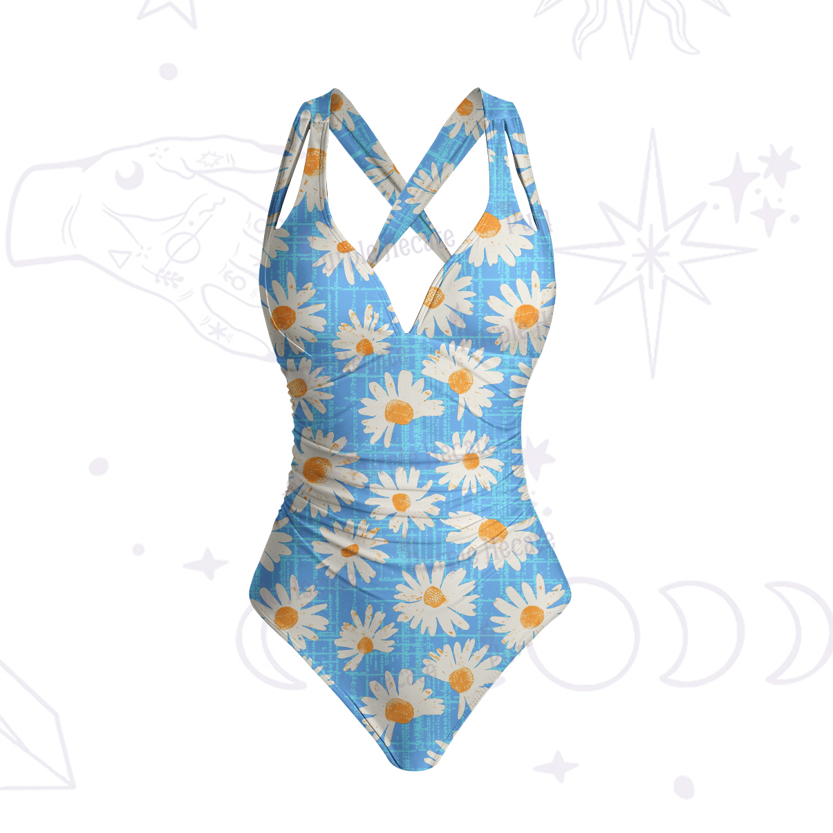 Purplehecate Daisy Daydream One-Piece Swimsuit