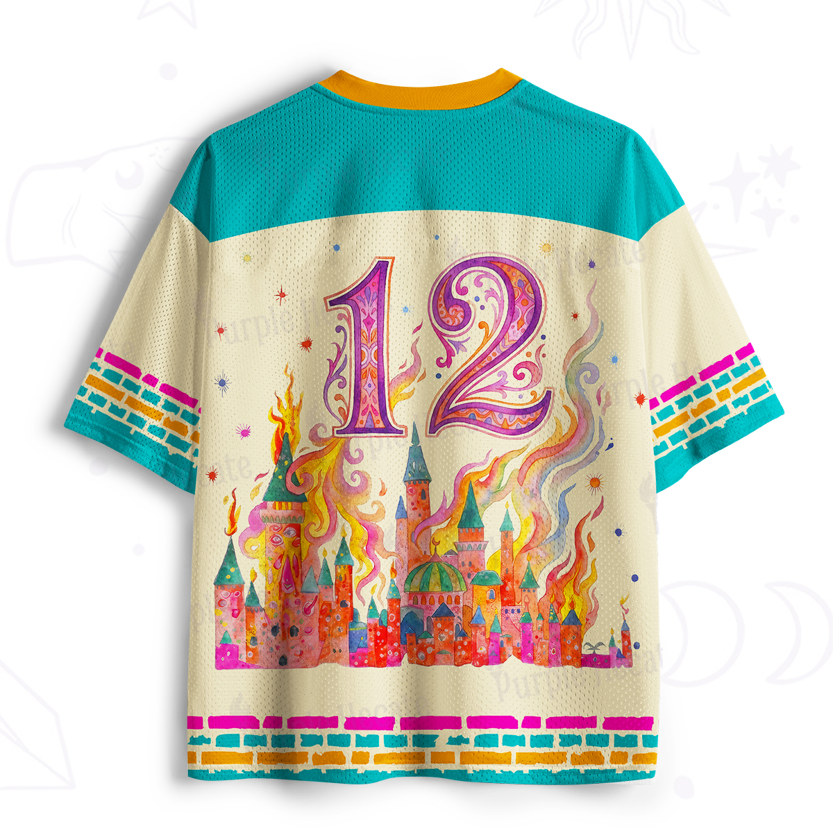 Purplehecate Burn The Oligarchy Mesh Jersey