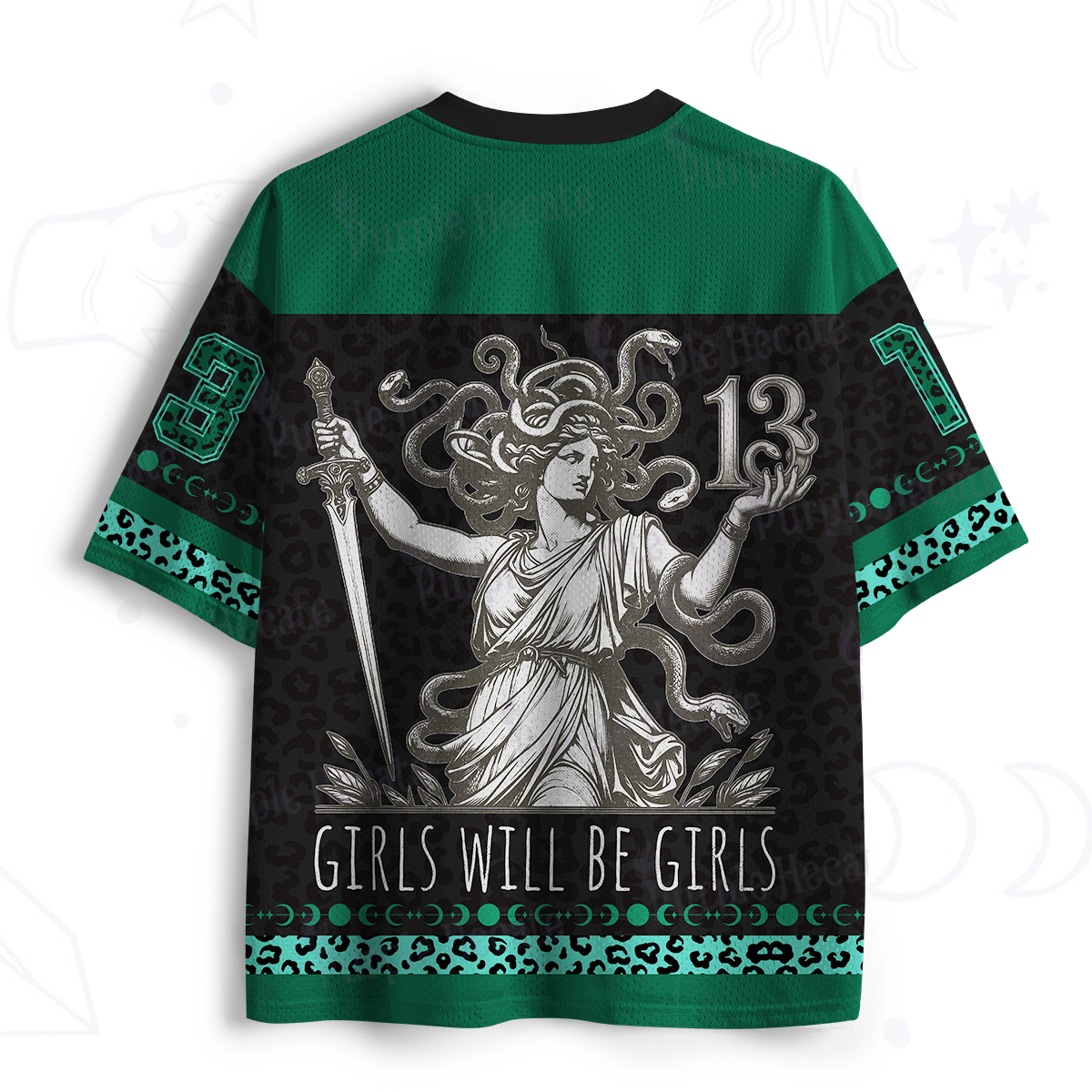 Purplehecate Girls Will Be Girls Medusa Mesh Jersey