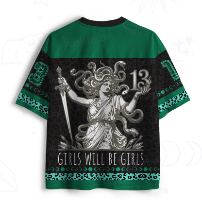 Purplehecate Girls Will Be Girls Medusa Mesh Jersey