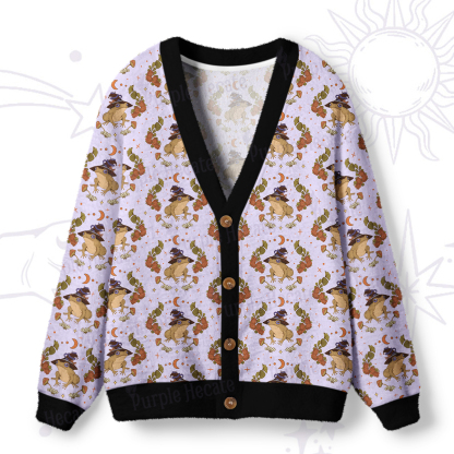 Purplehecate The Frog Ugly Cardigan Sweaters