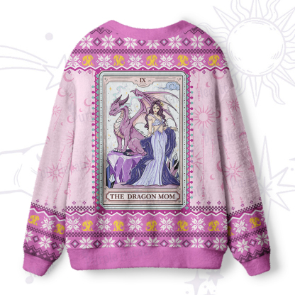 Purplehecate The Dragon Tarot Ugly Cardigan Sweaters