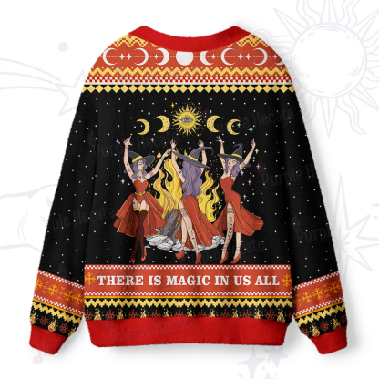 Purplehecate There Is Magic In Us All Ugly Cardigan Sweaters