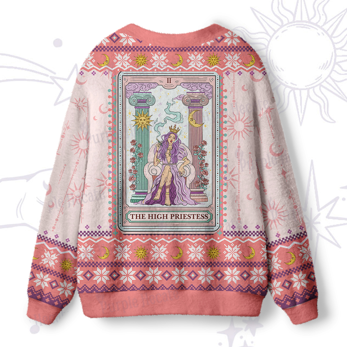 Purplehecate The High Priestess Ugly Cardigan Sweaters