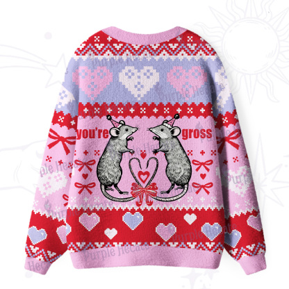 Purplehecate You're Gross Ugly Cardigan Sweaters