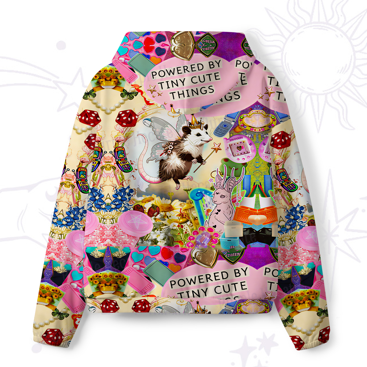 Purplehecate The Opossum Queen's Hoard All-Over Print Hoodie