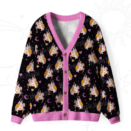 Purplehecate The Audacity Ugly Cardigan Sweaters