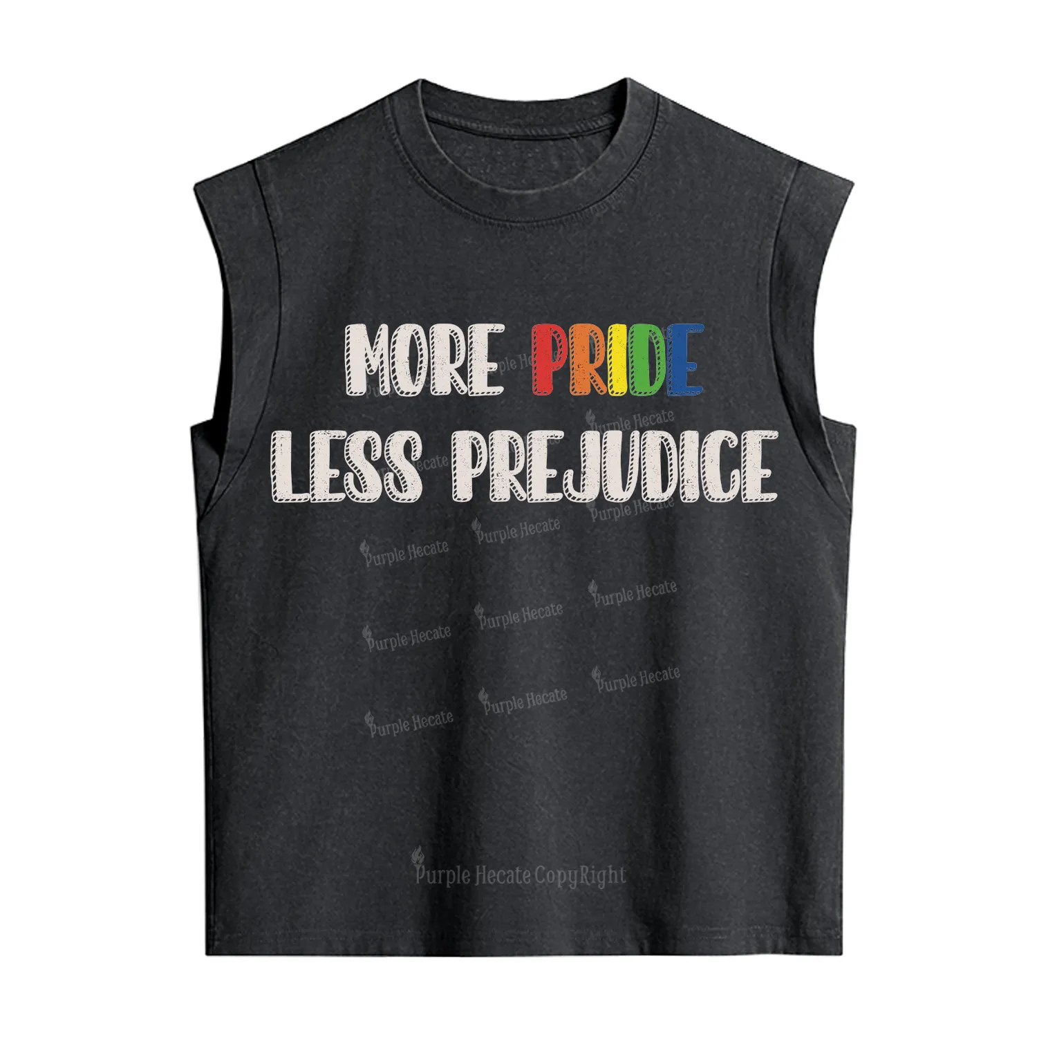 Purplehecate More Pride Less Prejudice Vintage Washed Tank