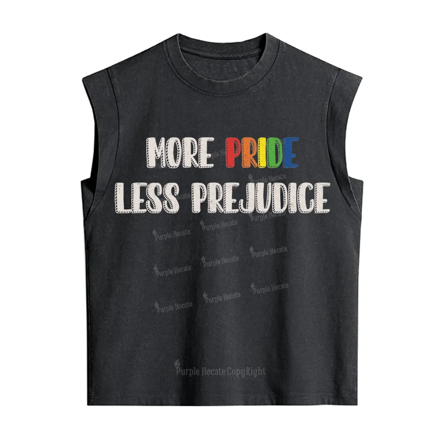 Purplehecate More Pride Less Prejudice Vintage Washed Tank