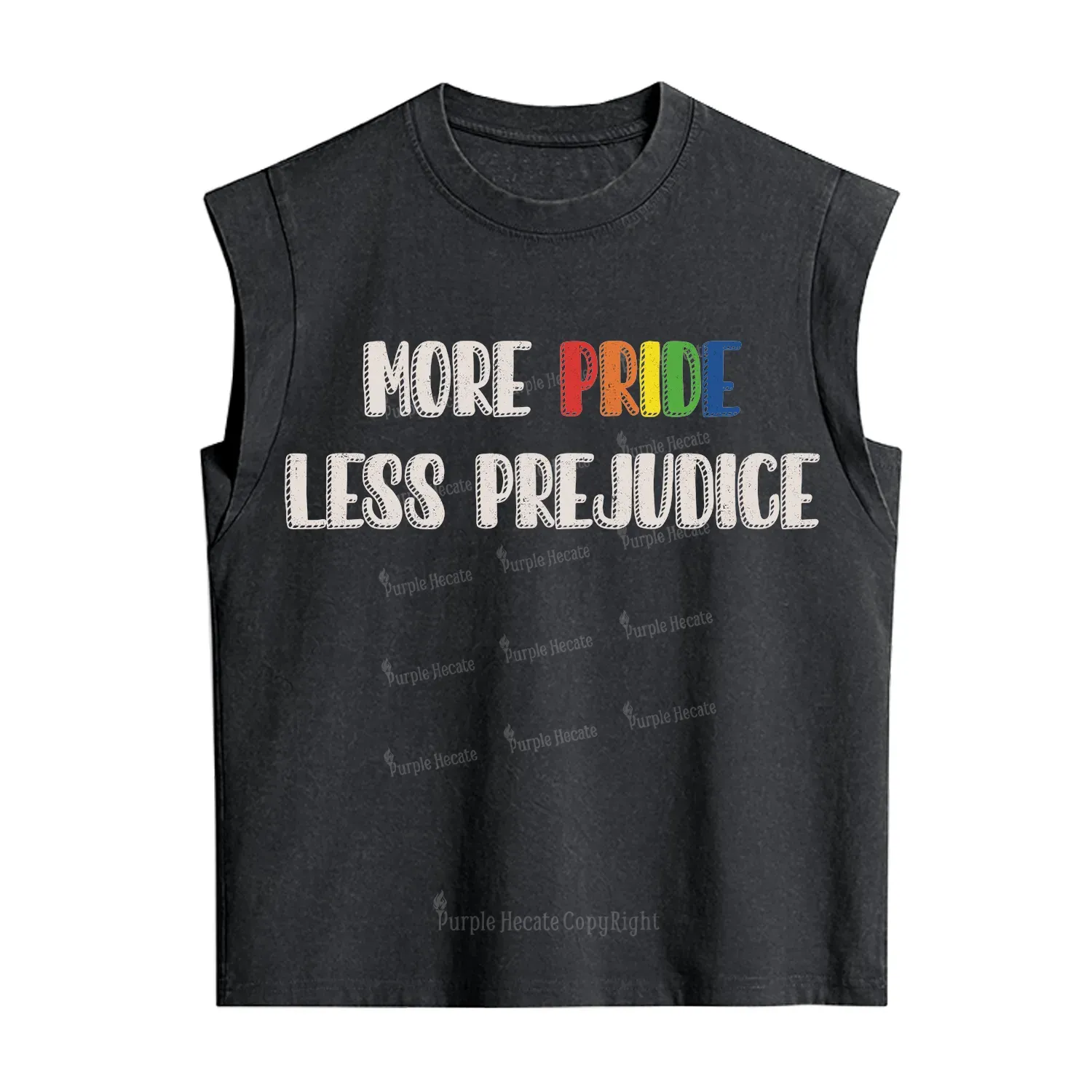 Purplehecate More Pride Less Prejudice Vintage Washed Tank
