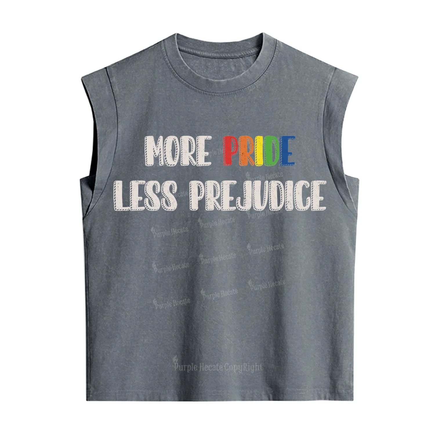 Purplehecate More Pride Less Prejudice Vintage Washed Tank
