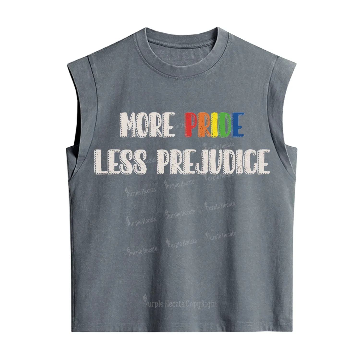 Purplehecate More Pride Less Prejudice Vintage Washed Tank
