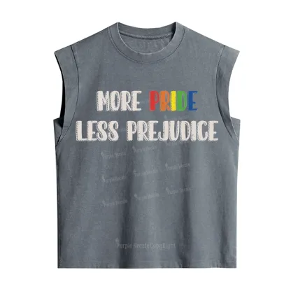 Purplehecate More Pride Less Prejudice Vintage Washed Tank