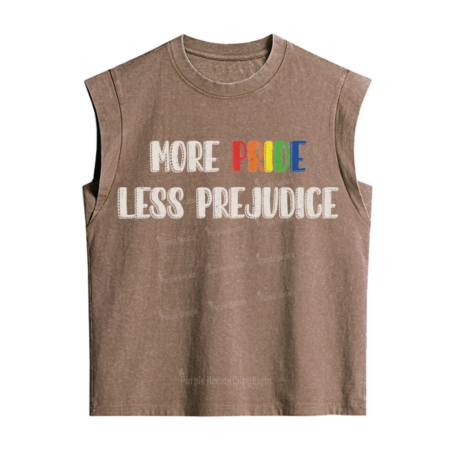 Purplehecate More Pride Less Prejudice Vintage Washed Tank