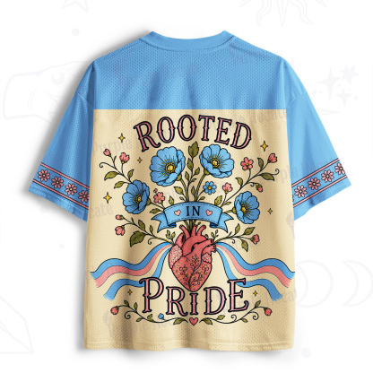 Purplehecate Let Trans People Bloom Mesh Jersey