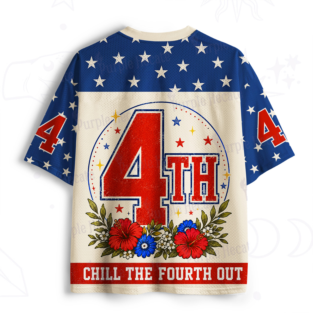 ]Purplehecate Chill The Fourth Out Mesh Jersey