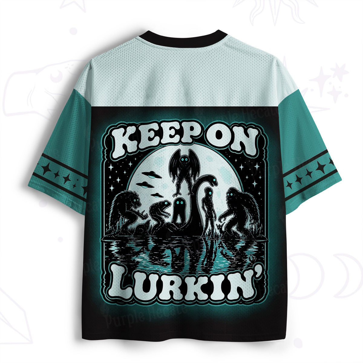 Purplehecate Keep On Lurkin’ Monster Mesh Jersey