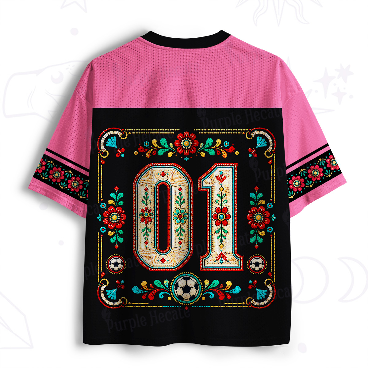 Purplehecate Mexico Axolotl Soccer Mesh Jersey