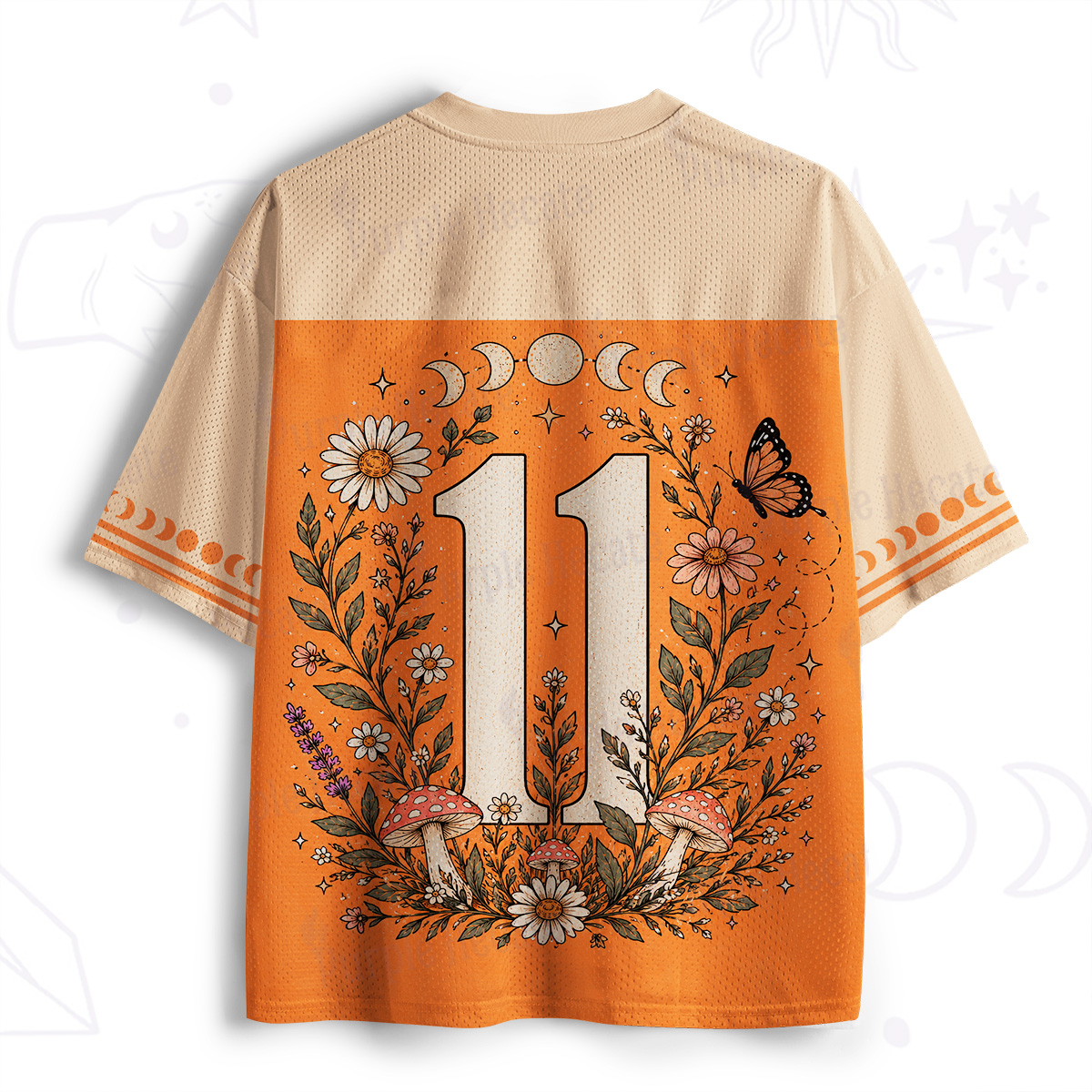 Purplehecate I Am Loving Awareness Mesh Jersey