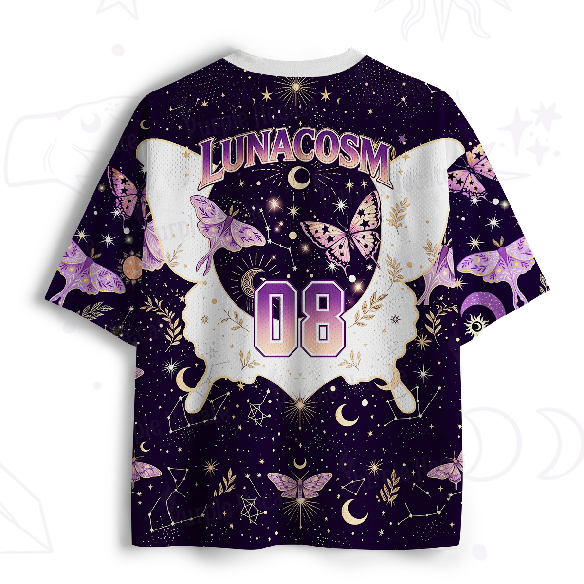 Purplehecate Lunacosm Moon Butterfly Mesh Jersey