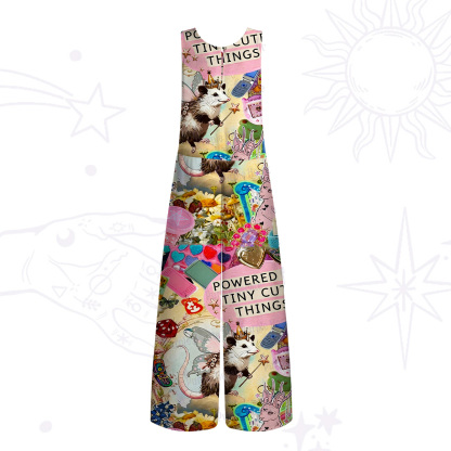 Purplehecate The Opossum Queen's Hoard Wide Leg Jumpsuit