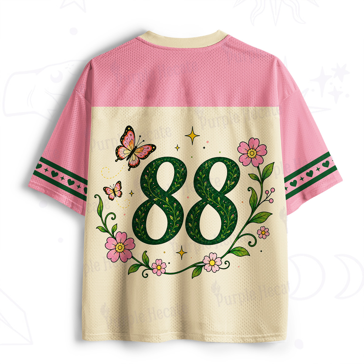 Purplehecate Trust That Good Things Are Coming Mesh Jersey