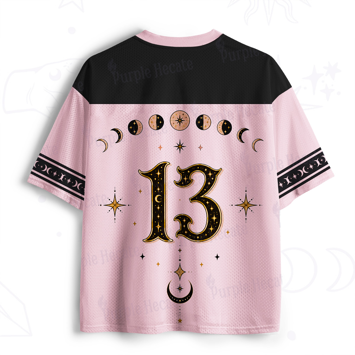 Purplehecate From Darkness I Bloom Mystic Moth Mesh Jersey