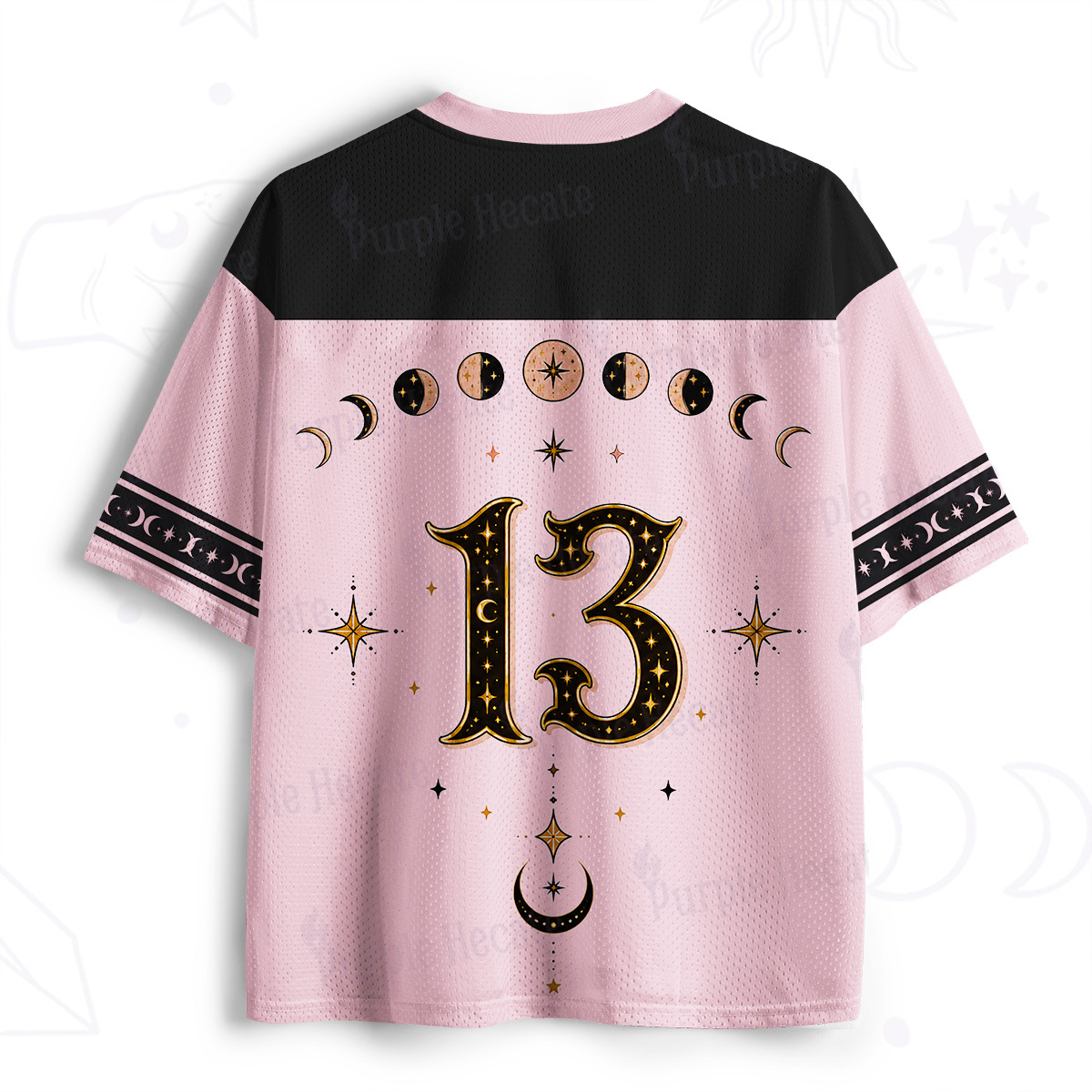 Purplehecate From Darkness I Bloom Mystic Moth Mesh Jersey