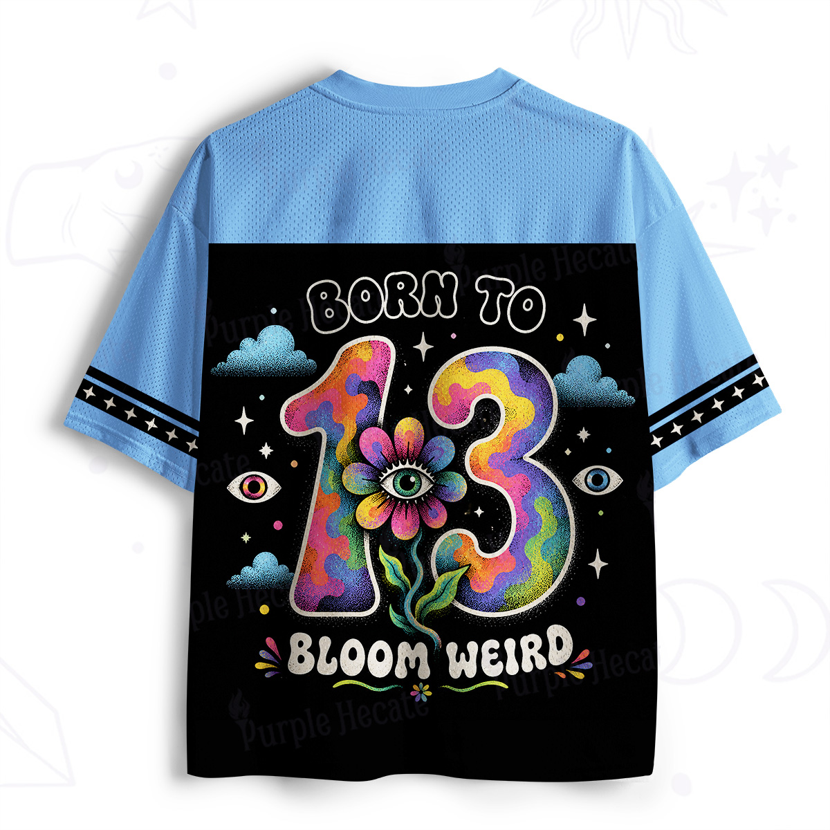 Purplehecate Born To Bloom Weird Mesh Jersey