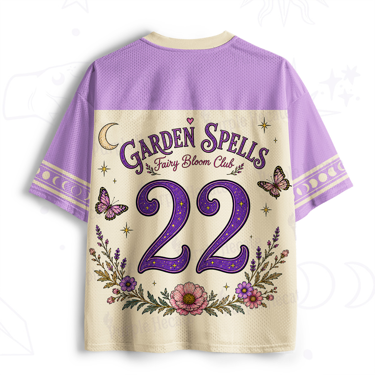 Purplehecate Garden Spells Fairy Bloom Club Mesh Jersey