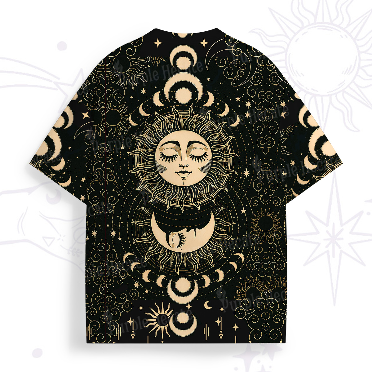 Purplehecate Lunar Eclipse All Over Print T-Shirt