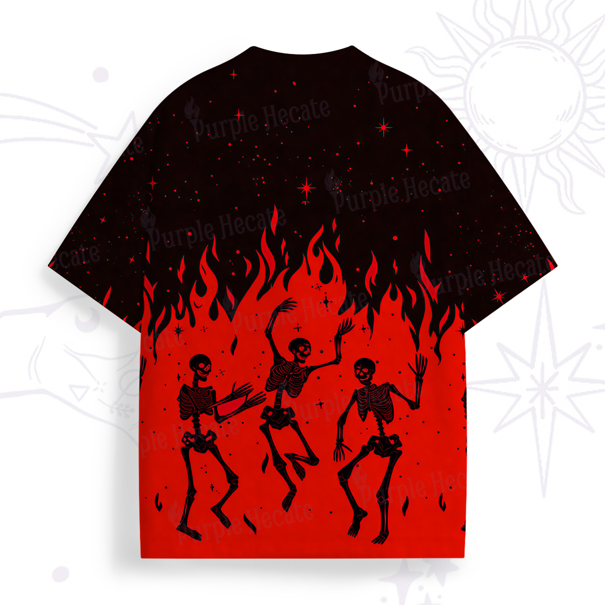 Purplehecate Infernal Revelry All Over Print T-Shirt