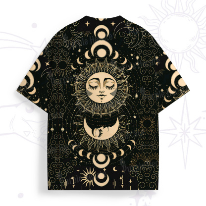 Purplehecate Lunar Eclipse All Over Print T-Shirt