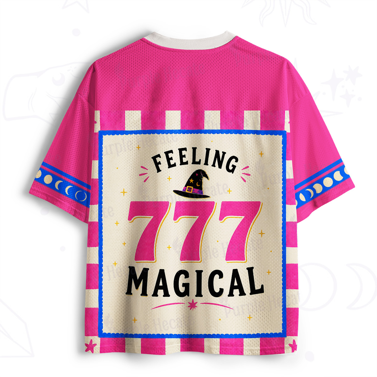 Purplehecate Witch Please I’m Magical Funny Cat Mesh Jersey