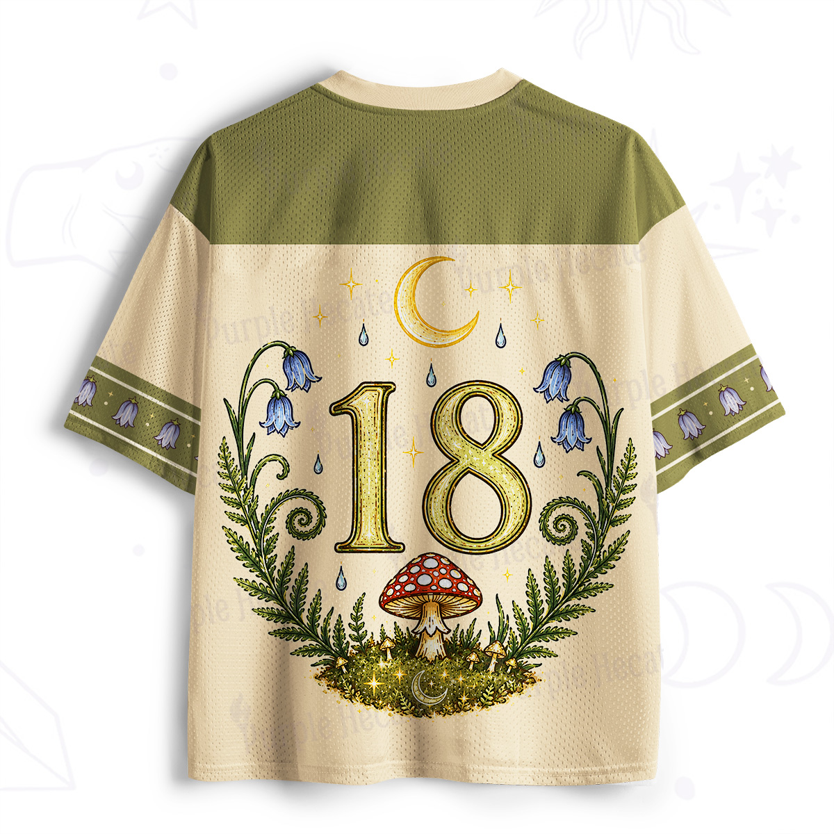 Purplehecate Trust the Strange Frog Magic Mesh Jersey
