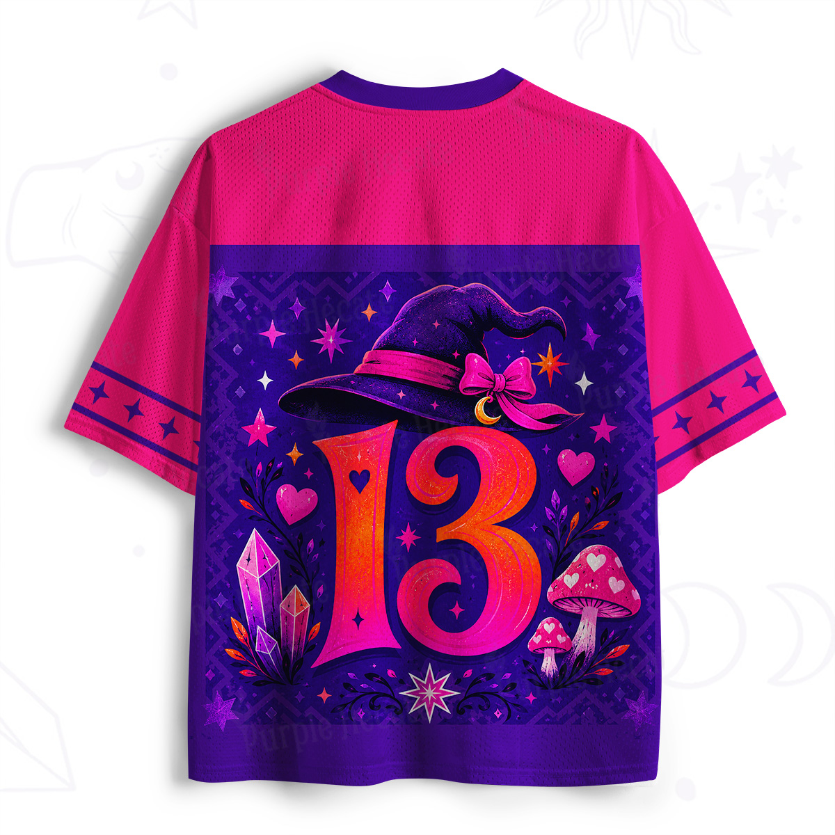 Purplehecate Pretty Little Witch Mesh Jersey