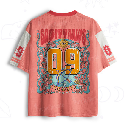 Purplehecate Sagittarius Spirit Zodiac Mesh Jersey