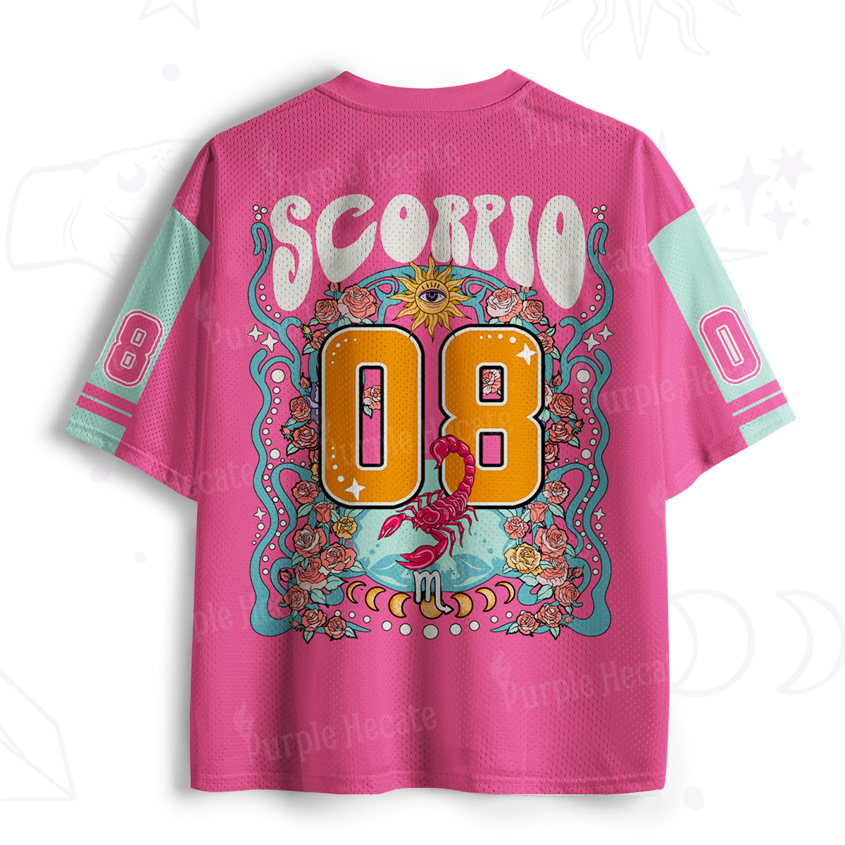 Purplehecate Scorpio Spirit Zodiac Mesh Jersey
