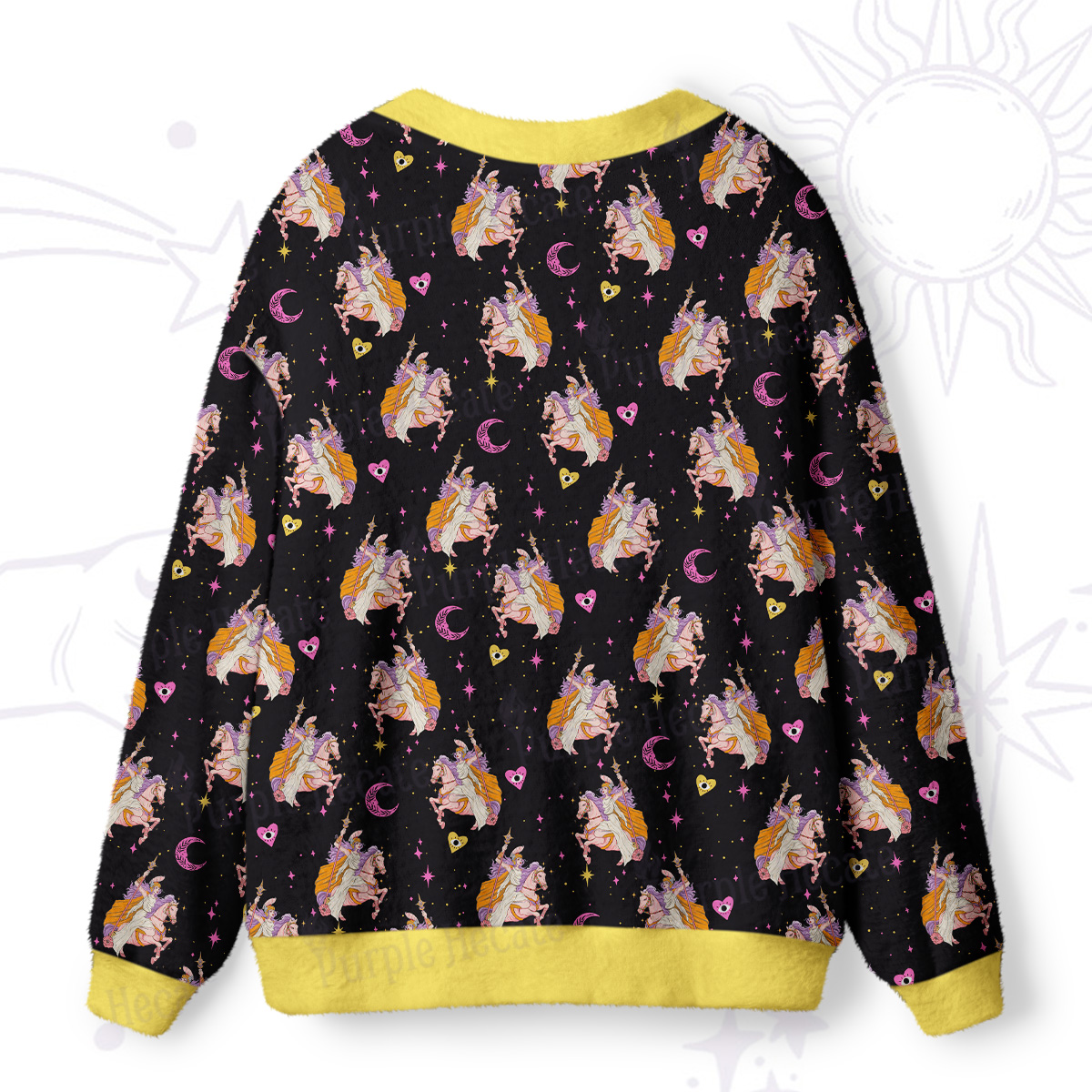 Purplehecate The Audacity Ugly Cardigan Sweaters