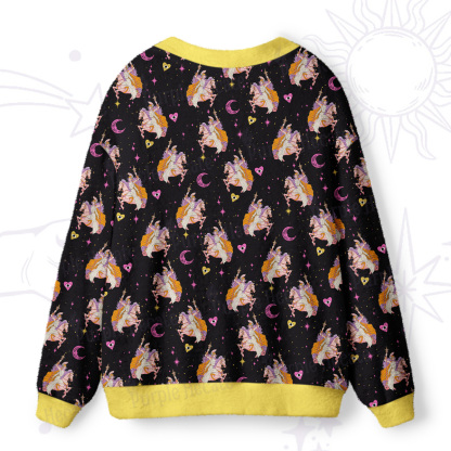 Purplehecate The Audacity Ugly Cardigan Sweaters