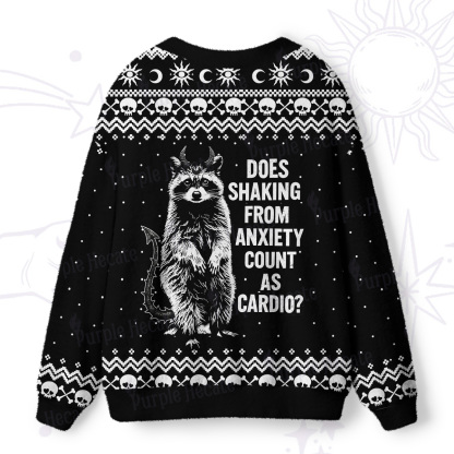 Purplehecate Does Shaking From Anxiety Count As Cardio Ugly Cardigan Sweaters