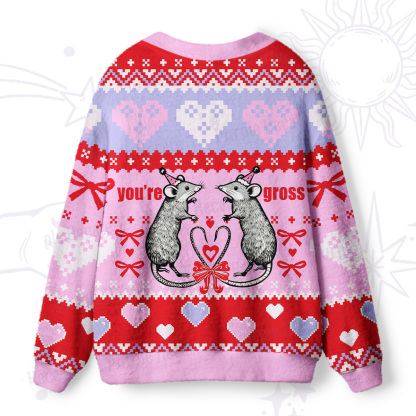 Purplehecate You're Gross Ugly Cardigan Sweaters