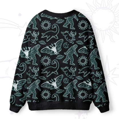 Purplehecate Cryptid Ugly Cardigan Sweaters